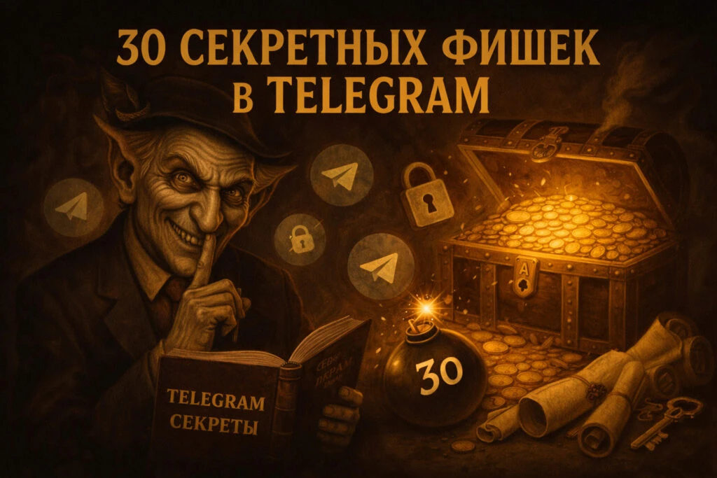 Фишки Telegram 2026: 30 секретных функций и лайфхаков, о которых вы вряд ли знали