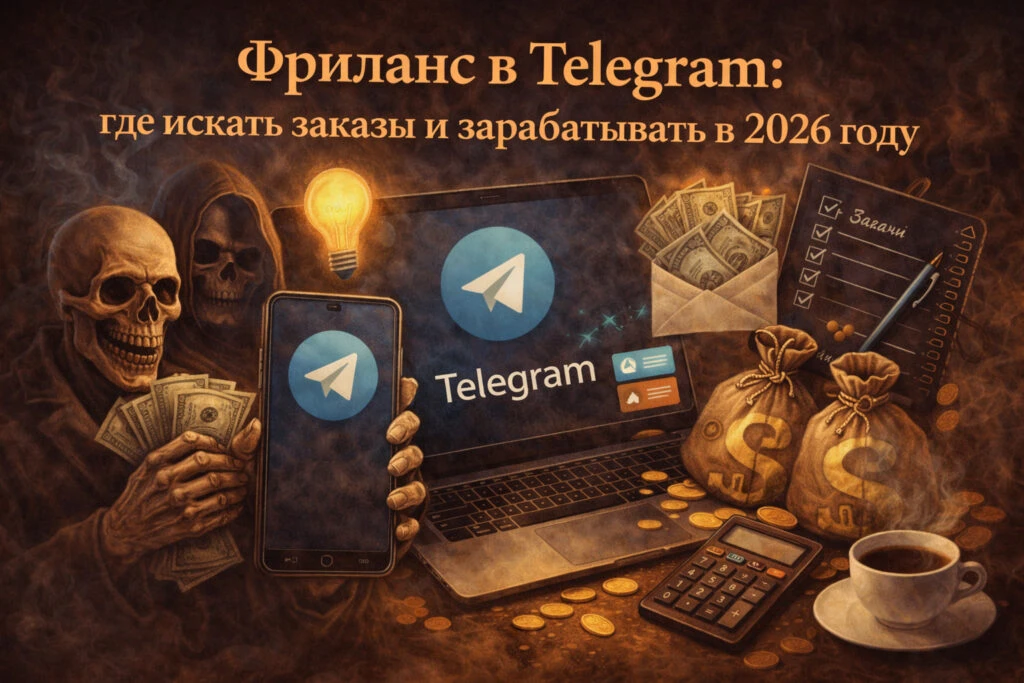 Фриланс в Telegram: где искать заказы и зарабатывать в 2026 году