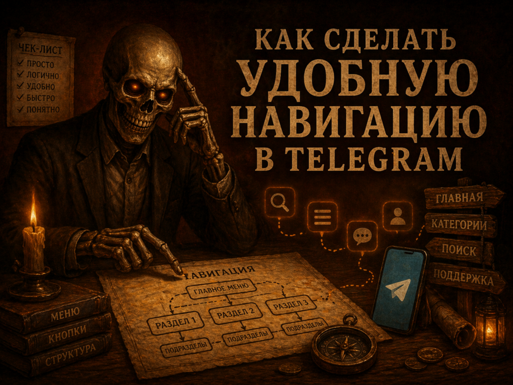 Как сделать удобную навигацию в Telegram-канале: 4 способа, чтобы создать ее за секунды