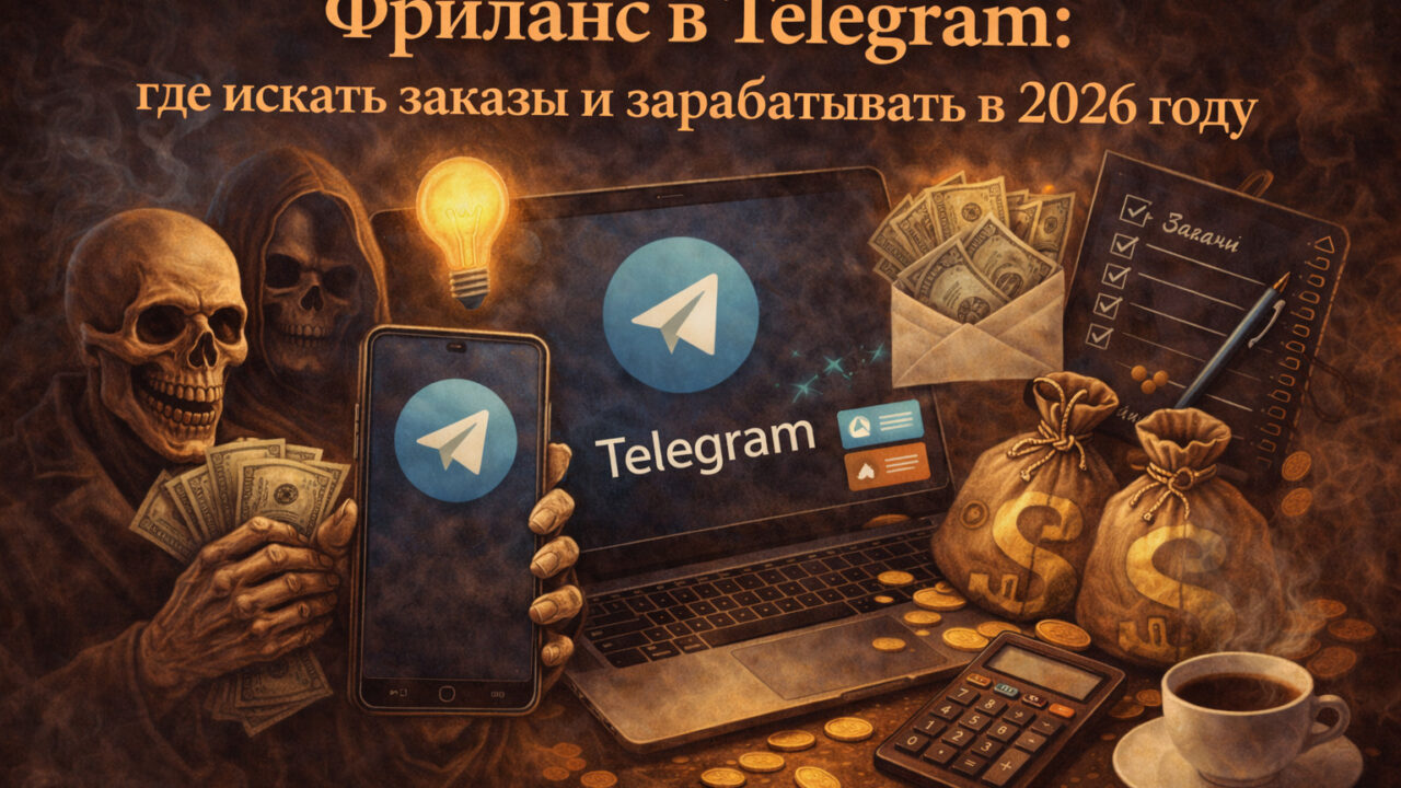 Фриланс в Telegram: где искать заказы и зарабатывать в 2026 году