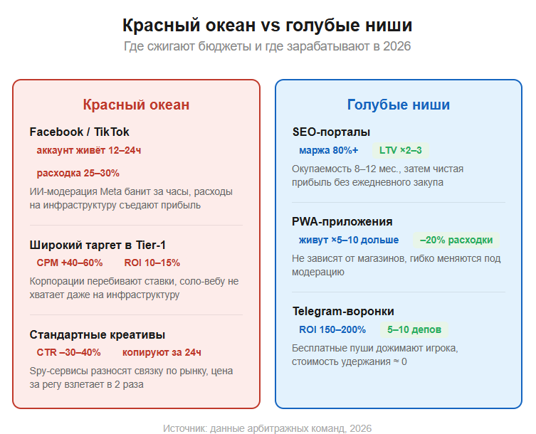 «Обеление» или смерть: почему арбитражники бегут из гемблинга в 2026 году