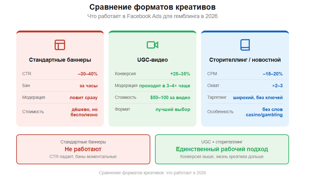 Как изменился Facebook* Ads под гемблинг в 2026: что реально работает сейчас