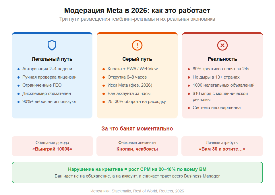 Как изменился Facebook* Ads под гемблинг в 2026: что реально работает сейчас