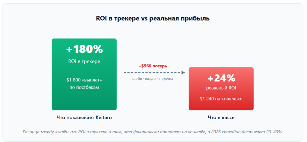 ROI +180%, а в кармане пусто: как «дырявая» воронка гемблинга съедает вашу прибыль