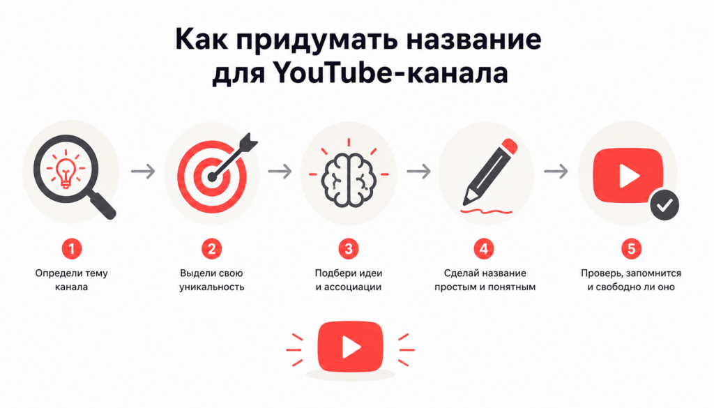 Как придумать название для YouTube-канала: практическое руководство с примерами