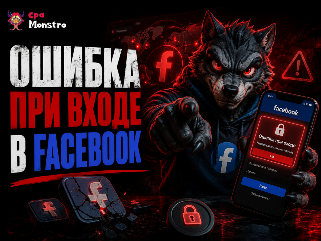 Ошибка при входе в Facebook*: почему не заходит и как исправить в 2026 году