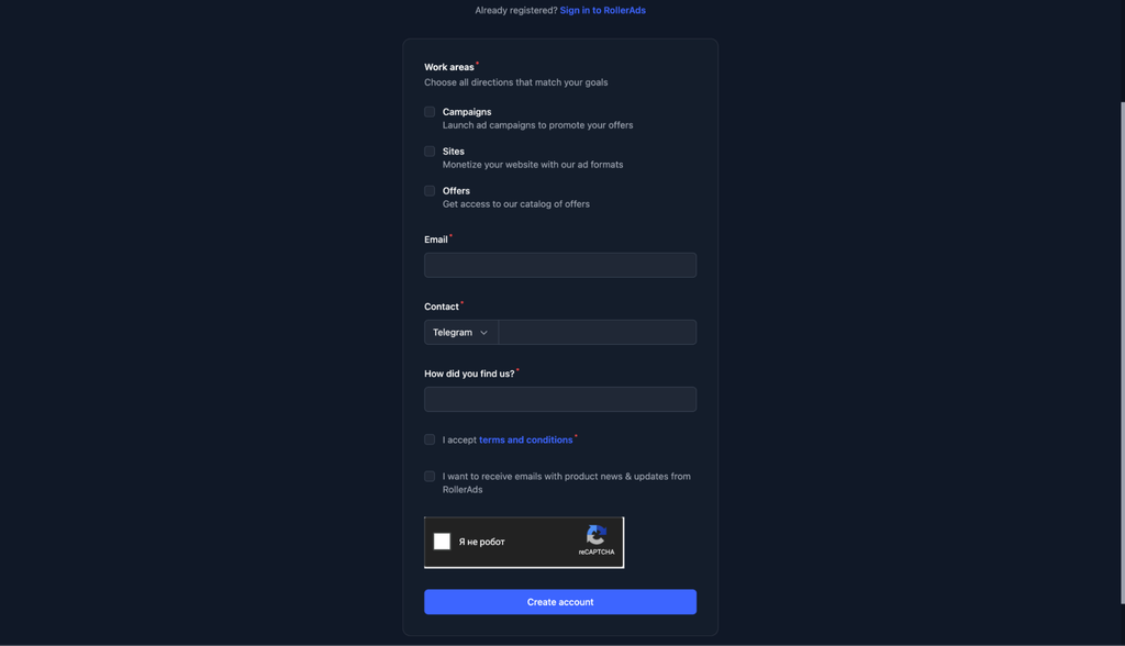 Обзор RollerAds: готовые пресеты трафика, встроенный спай и собственная CPA-сеть