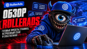 Обзор RollerAds: готовые пресеты трафика, встроенный спай и собственная CPA-сеть