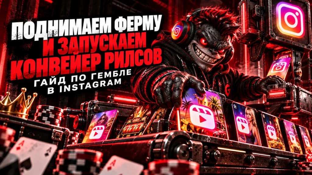 Поднимаем ферму и запускаем конвейер рилсов: гайд по гембле в Instagram